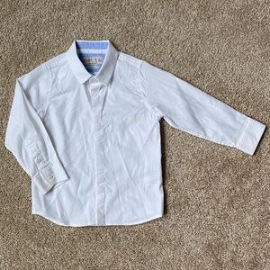 boys slim dress shirt
